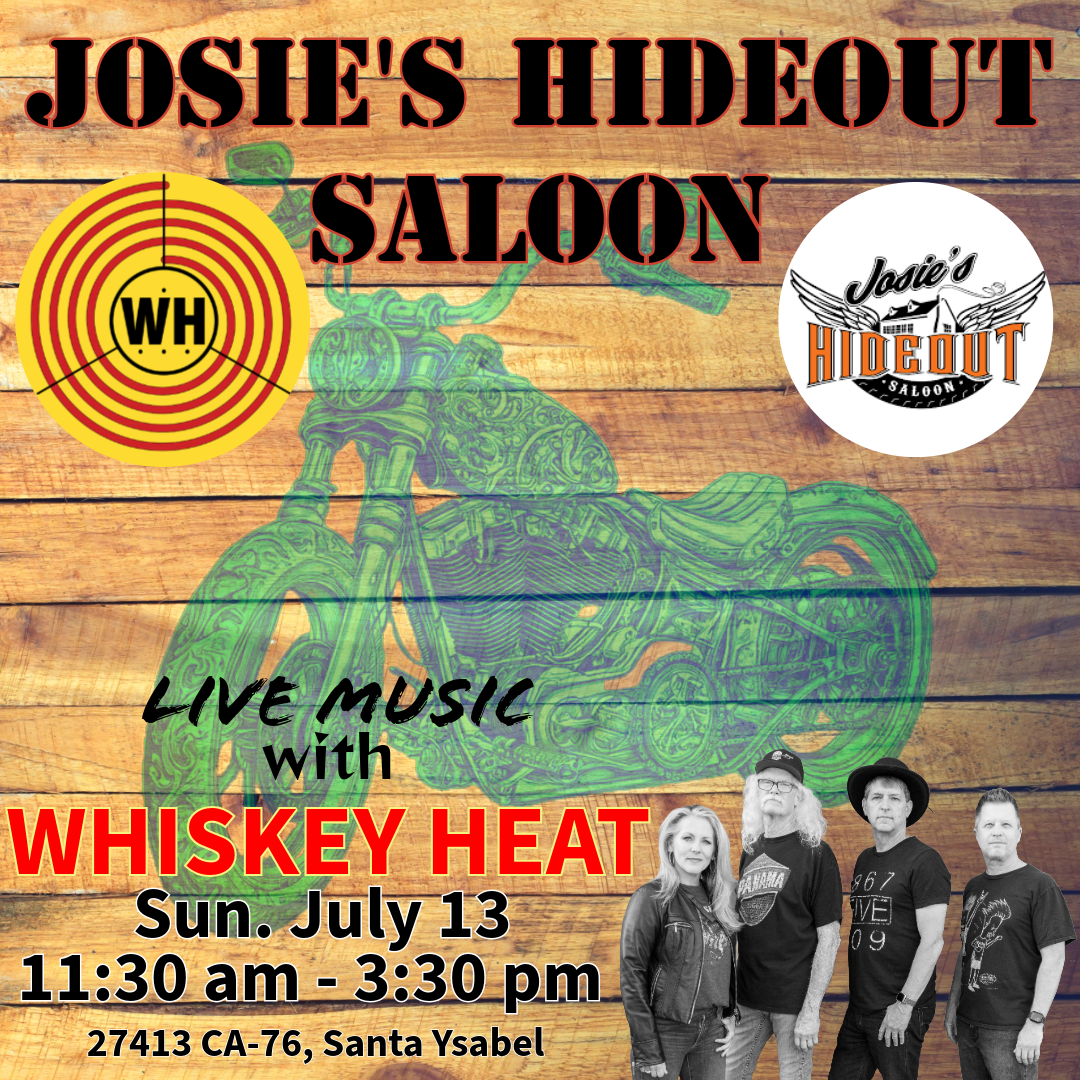 Whiskey Heat @ Josie's Hideout 7/13/2025